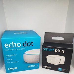 Echo Dot (3rd gen) Includes Smart Plug